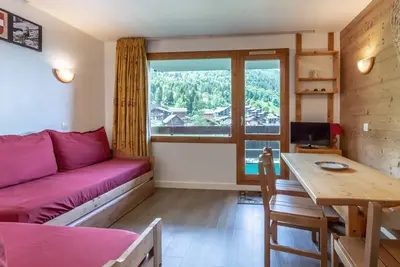 Image de Valmorel - Appart 2 pièces pour 5, au pied des pistes et commerces