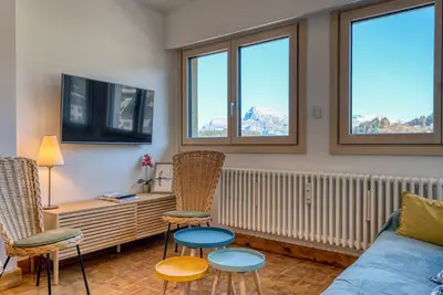 Image de Appartement rénové, centre Megève, 1 chambre + cabine, proche télécabine, 5 pers.
