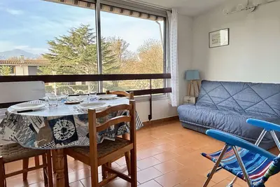Image de Studio rénové pour 4 pers avec piscine, tennis et parking privé à Argelès-sur-Mer, proche plage