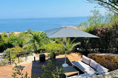 Image de Superbe vue mer et Estérel, Villa Neuve Pour 8-10 Personnes, Clim, Piscine