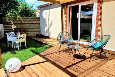 Image de \"Copacabana\" studio tiny house terrace garden
