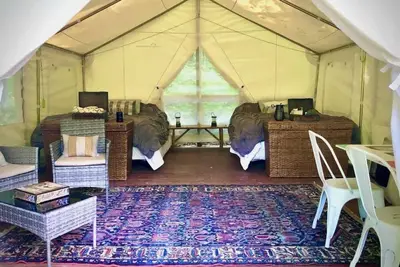 Image de Quad Squad Glamping Tent & Breakfast for 2-4+  in Finger Lakes Wine Country