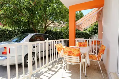 Image de Appartement d'une chambre avec la terrasse Trpanj, Peljesac (A-3157-b)