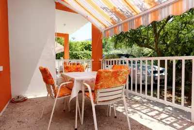 Image de Appartement d'une chambre avec la terrasse Trpanj, Peljesac (A-3157-c)