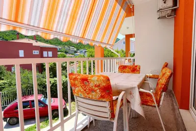 Image de Appartement d'une chambre avec la terrasse Trpanj, Peljesac (A-3157-d)