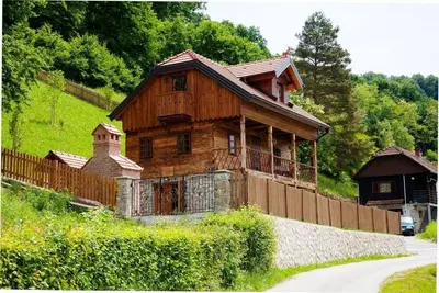 Image de Maison de vacances Tuhelj pour 1 - 5 personnes avec 2 chambres à coucher - Maison de vacances