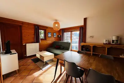 Image de Les Saisies : Appart 3p, 2 Sdb, Garage, Piscine, 6 Pers