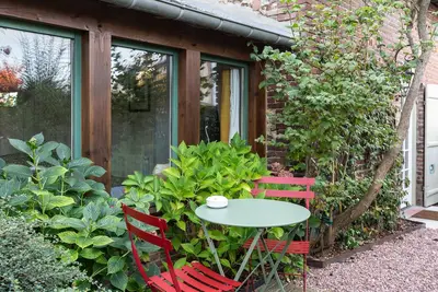 Image de Le Cottage de La Maison Saint Léonard - joli jardin partagé centre honfleur