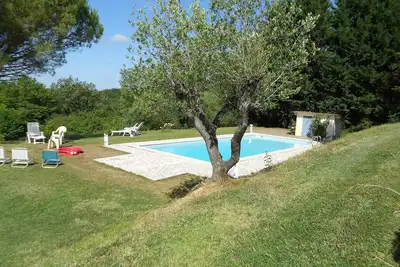Image de Ferme Restaurée, vue Exceptionnelle sur 15 000 m² Sans Voisinage + Piscine