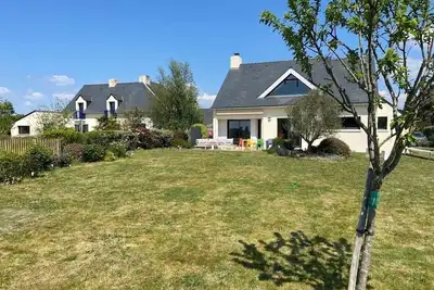 Image de Maison 10min à pied de la plage Lanséria - 10 pers - grand jardin au calme