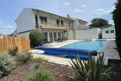 Image de Maison 8 personnes avec piscine chauffée (10X5m)  à La Teste de Buch