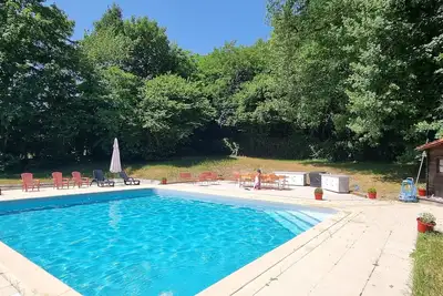 Image de Gîte 3 épis, 2 chambres, piscine, étang sur 7ha