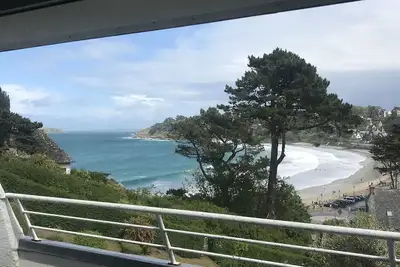 Image de Appartement Perros-Guirec - avec la plage de Trestraou au pied de l'appartement