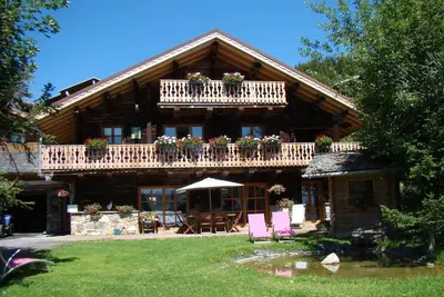 Image de appartement dans chalet au centre les saisies