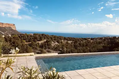 Image de Maison Silvestri - La Cabane - piscine / vue mer / parking