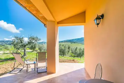 Image de Maison de vacances privée avec Wifi, piscine privée, climatisation, Tv, terrasse, vue panoramique