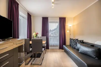 Image de Appartement \"Hofer Barbara\" avec vue sur les montagnes, Wi-Fi, balcon et jardin