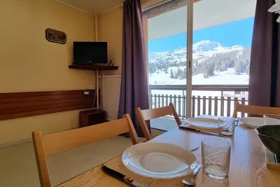 Image de Studio confortable proche pistes, 4 personnes, Wifi, parking