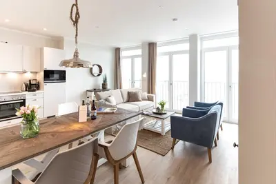 Image de Apartment 2 bedrooms over 2 floors, dog friendly (27) - Dockside TravemĂĽnde