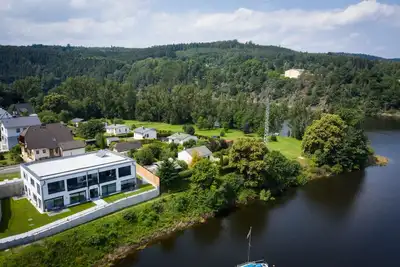 Image de Apartments -Saaldorf Wg 5 with balcony and view of the reservoir