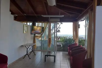 Image de Chambre quadruple à Pineto - vue mer