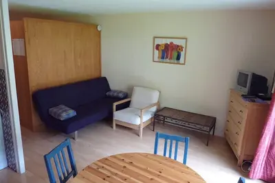 Image de Studio spacieux au pied des pistes avec parking et balcon
