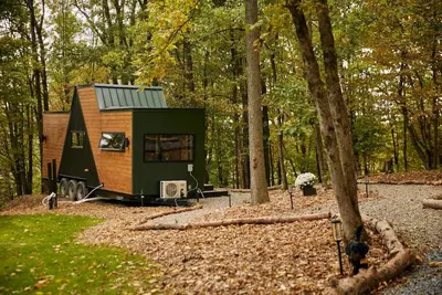 Image de Tiny house-Design-Douche-Vue sur Montagne-Oak House
