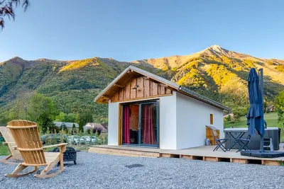Image de Les Petits Ecrins avec spas privatifs