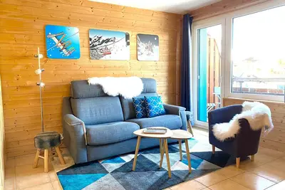 Image de Appartement de charme au pied des pistes, centre des Gets, balcon et terrasse, 2 chambres, Wi-Fi gratuit