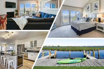 Image de Modern Waterfront Home w Pool, Yard, Dock, Kayaking, King Beds, Amazing!