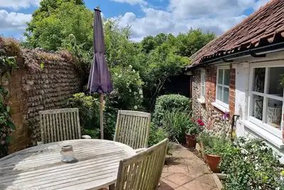 A self catering cottage that sleeps 4 guests  in 2 bedrooms