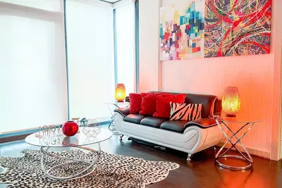 Image de ✦2b\/2b Luxury Buckhead Highrise w\/ City View✦