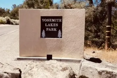 Image de “Roaring river”on the out skirts of Yosemite National Park.