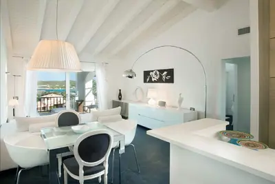Image de Bellissimo Appartamento Fronte Mare Liscia di Vacca Porto Cervo