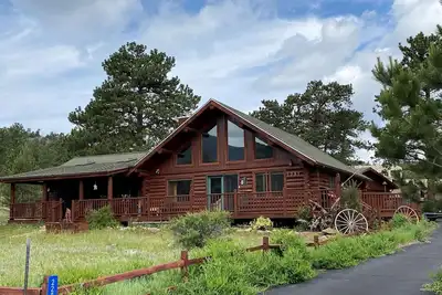 Image de Log Home, Views, Wildlife, Near Estes, Scott Ponds, Playground, Town Trails.