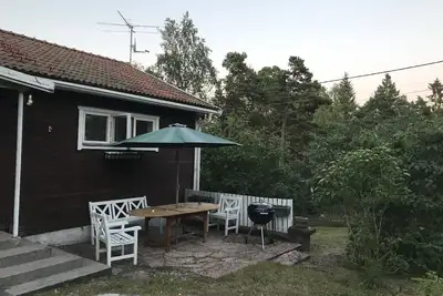 Cosy little house close to the water (sea and lake)