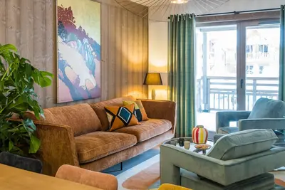 Image de Appartement de Standing au Coeur des Gets, 3 Chambres, 10 Couchages, Parking, Proche Pistes et Commerces