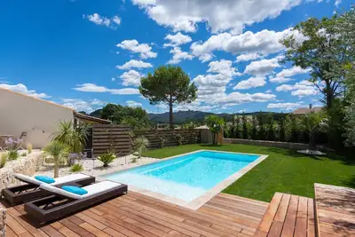 Image de Magnificent villa with swimming pool and Spa