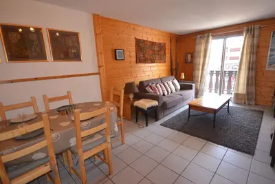 Image de Les Gets - Appartement central 4/6 pers avec WiFi, proche pistes et commerces