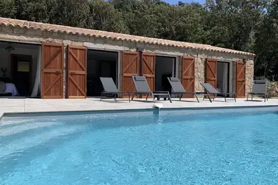 Image de Super Promo Ete 2025 Villa Belle Piscine Vue Sur Le Maquis Paisible Chaleureux