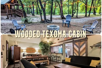 Image de Lake Texoma: Hidden cabin in the woods near Buncombe Creek Marina
