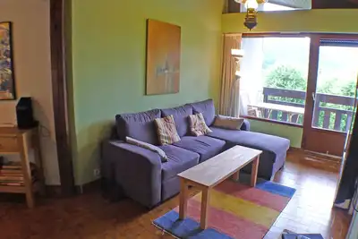 Image de Appartement lumineux avec mezzanine, balcon et garage, au cœur de Samoëns