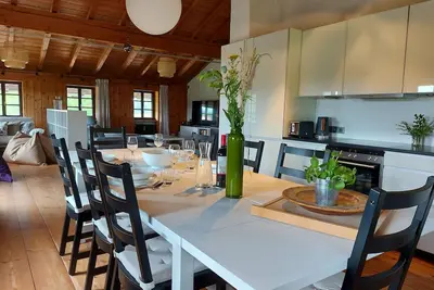 Image de Spacious, modern 100 m² vacation apartment in a traditional farmhouse
