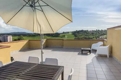 Image de M285 - Marcelli, comfortable three-room apartment with terrace