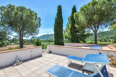 Image de Appartement \"Villa Sterlizia-Verde\" avec vue sur la mer, Wi-Fi et terrasse