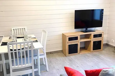 Image de Appartement avec grande terrasse, proche pistes, capacité 6 personnes