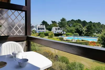 Image de Carnac - Duplex 3 pièces avec piscine chauffée, proche plage et commerces
