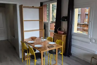 Image de Maxi studio 5 pers. au rond point des pistes 65b avec Wifi