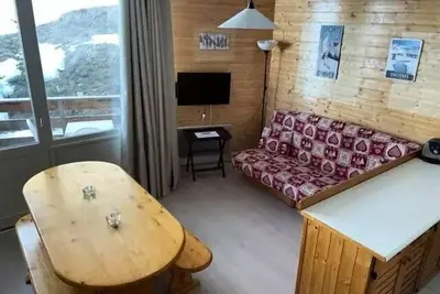 Image de Trois pièces 7 pers. au rond point des pistes - 42b avec Wifi