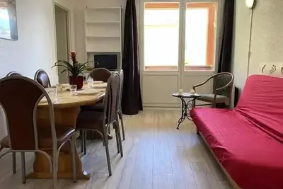 Image de Deux pièces 6 pers au rond point des pistes 76b avec Wifi